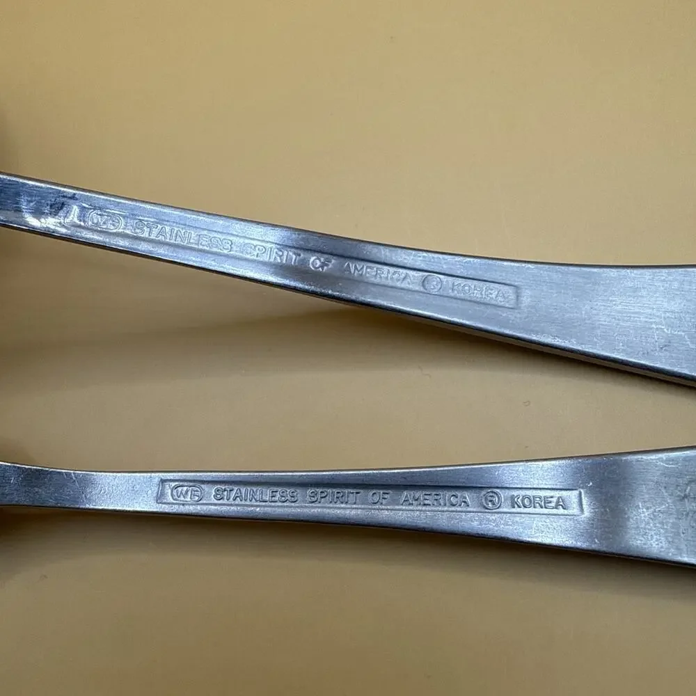 WF Washington Forge Spirit of America Serving Gravy Ladle Butter Knife Stainless